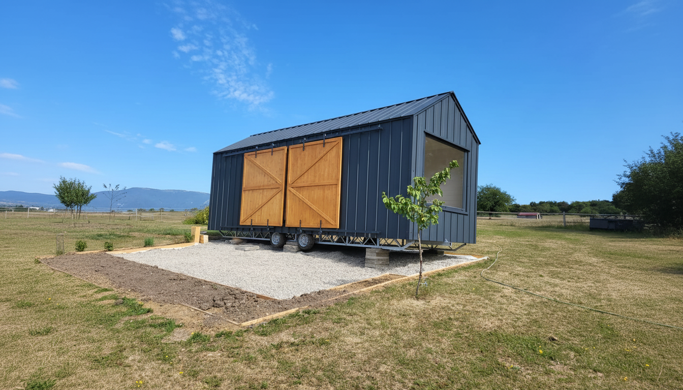 Låve tiny hus – interiör- och detaljbild 2
