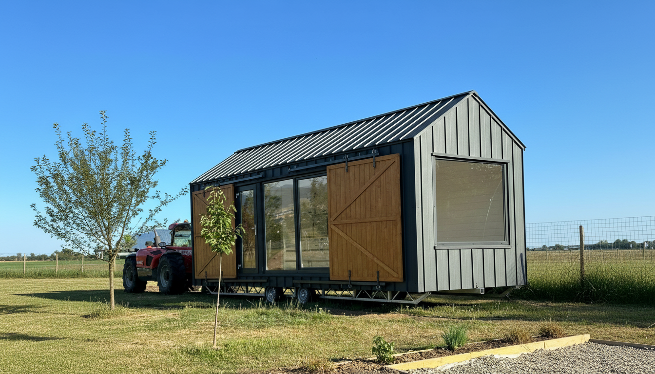 Låve tiny hus – interiör- och detaljbild 3