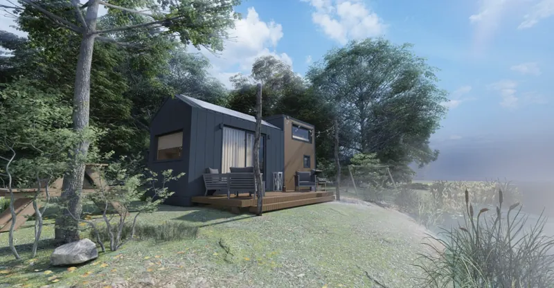 Tiny house Tomas till salu – 3×6 – 3,5×10 m (18–35 m²)